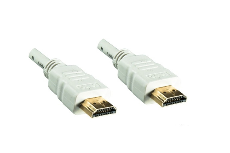 DINIC HDMI-2W-DI 2м HDMI HDMI Белый HDMI кабель