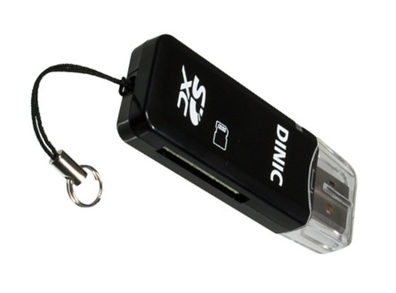 DINIC USB-CR-SD-DI USB 2.0 Schwarz Kartenleser