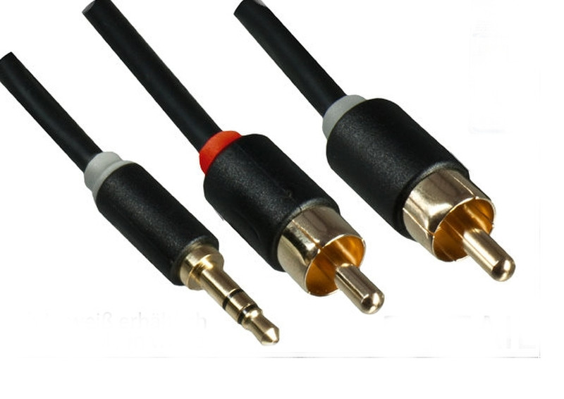 DINIC 2m RCA to 3.5mm