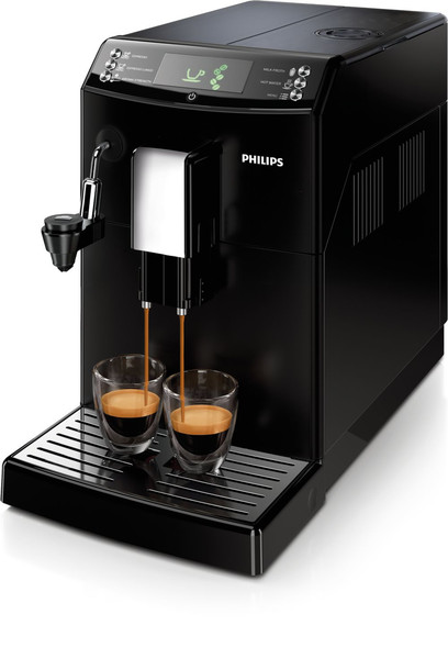 Philips 3100 series HD8832/01 Отдельностоящий Автоматическая Машина для эспрессо 1.8л Черный кофеварка