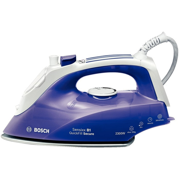 Bosch TDA2680 Dry & Steam iron Palladium soleplate 2300W Violett, Weiß Bügeleisen