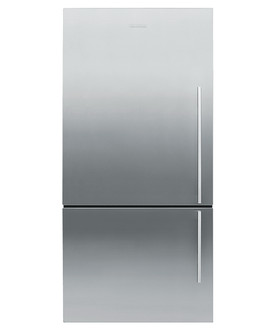 Fisher & Paykel E522BLXFD4 freestanding 352L 121L A+ Silver fridge-freezer