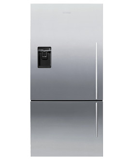 Fisher & Paykel E522BLXFDU4 freestanding 351L 118L A+ Silver fridge-freezer