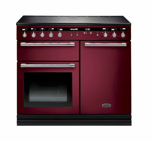 Rangemaster Hi-LITE 100 Freistehend Induktionskochfeld A Rot