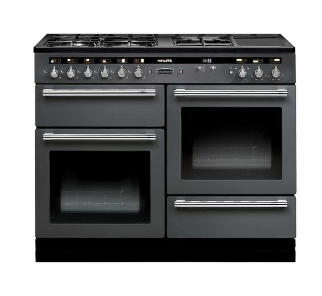 Rangemaster Hi-LITE 110 Отдельностоящий Combi hob A Черный