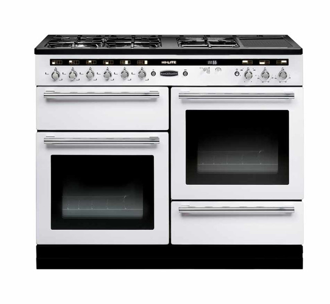 Rangemaster Hi-LITE 110 Freestanding Combi hob A White