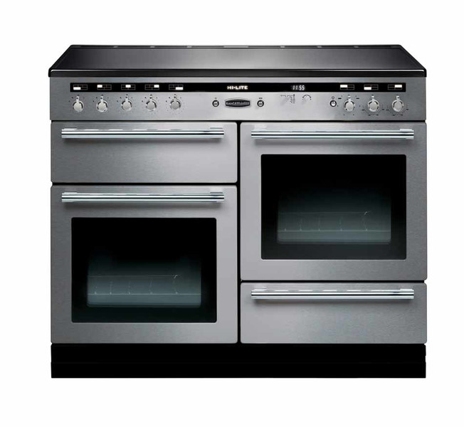 Rangemaster Hi-LITE 110 Freistehend Induktionskochfeld A Edelstahl