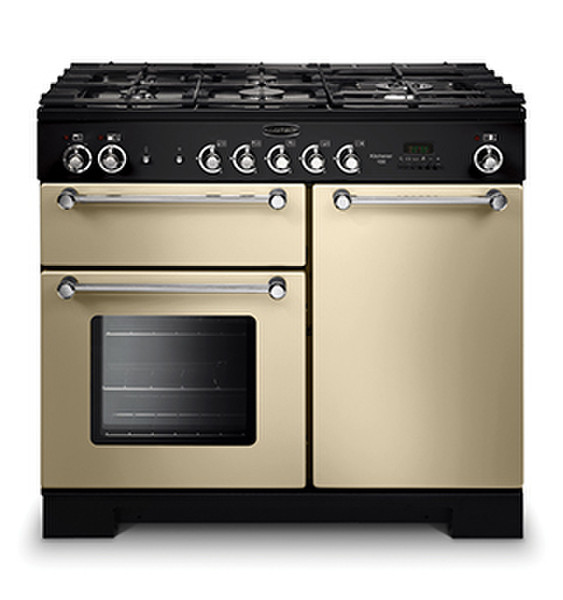 Rangemaster Kitchener 100 Отдельностоящий Gas hob A Кремовый