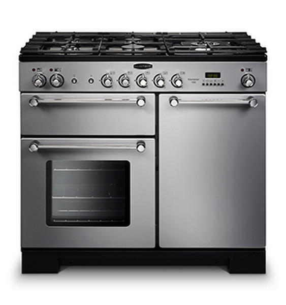 Rangemaster Kitchener 100 Freestanding Gas hob A Silver