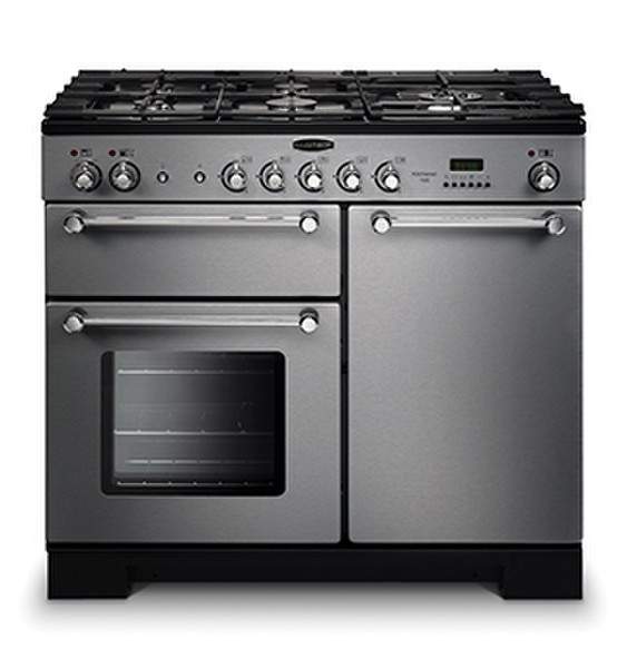 Rangemaster Kitchener 100 Freistehend Gas hob A Edelstahl