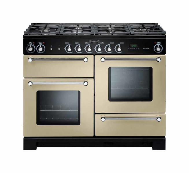 Rangemaster Kitchener 110 Freistehend Gas hob B Cremefarben