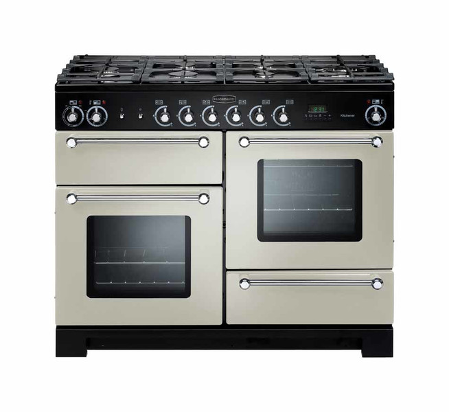 Rangemaster Kitchener 110 Freestanding Gas hob B Ivory