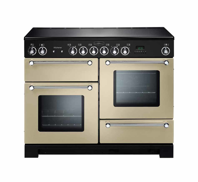 Rangemaster Kitchener 110 Freistehend Ceramic hob B Cremefarben