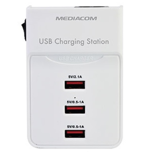Mediacom M-USBPS3SW зарядное для мобильных устройств