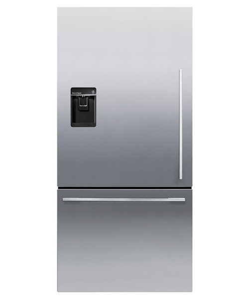 Fisher & Paykel RF522WDLUX4 freestanding 342L 103L A+ Silver fridge-freezer