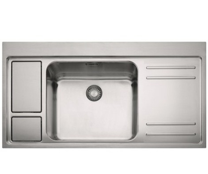 Franke LAX-211-W-45-D Square Stainless steel Undermount sink