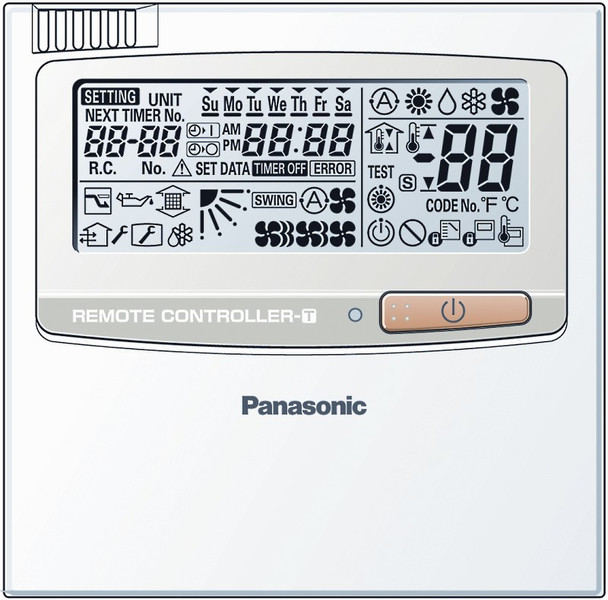 Panasonic CZ-RTC2 пульт дистанционного управления