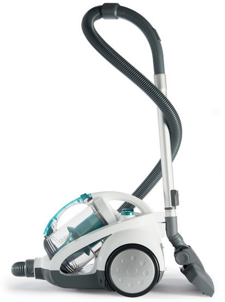 Qilive Q.5550 Drum vacuum cleaner 1.6L 800W B Turquoise,White vacuum
