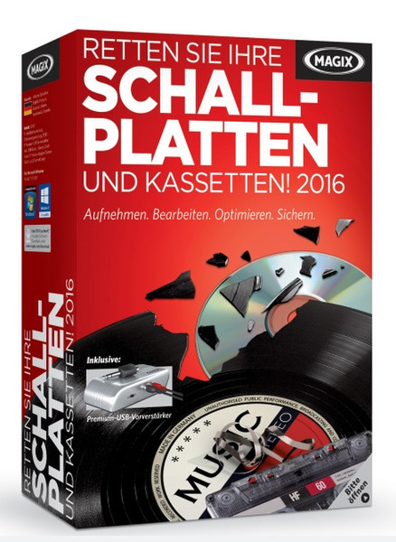 Magix Retten Sie Ihre Schallplatten 2016