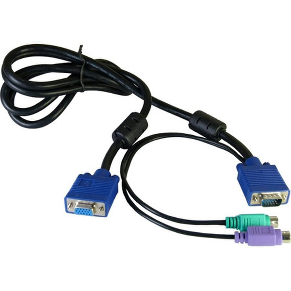 Tecline 26100004 keyboard video mouse (KVM) cable