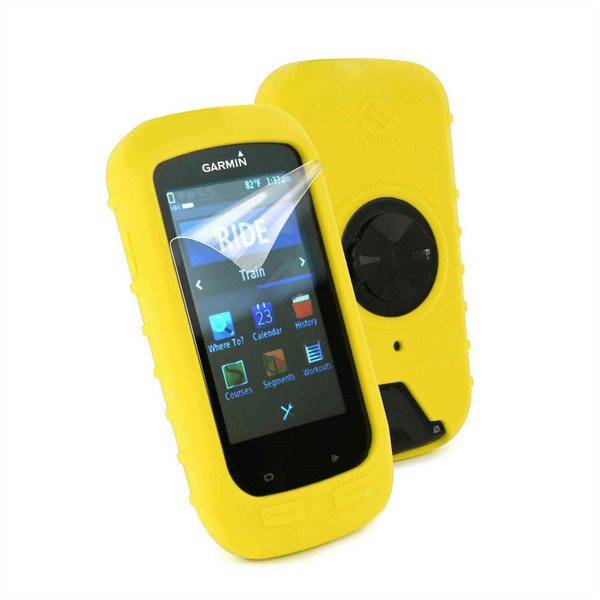 Tuff-Luv H3_51_5055261820701 Cover case Силиконовый Желтый чехол для навигаторов