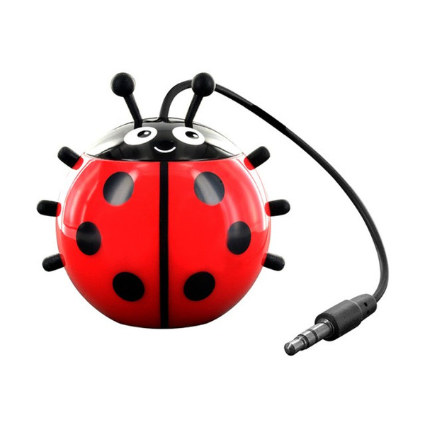 Bigben Interactive Buddy - Coccinelle Mono Spheric Black,Red