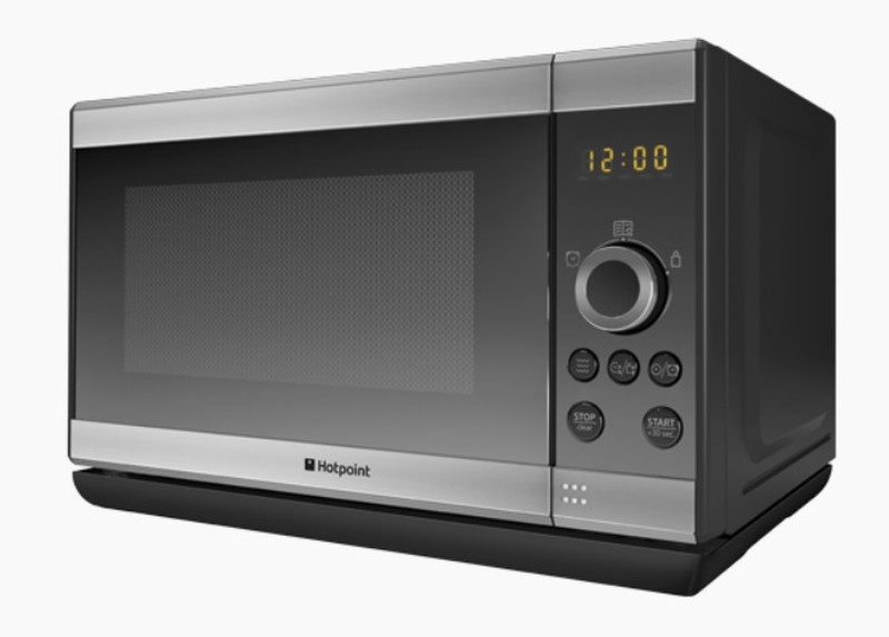 Hotpoint MWH2021X Countertop 20L 800W Black,Stainless steel microwave