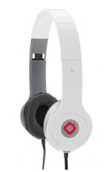Innovaphone AUR/X56B Binaural Kopfband Grau, Weiß Mobiles Headset