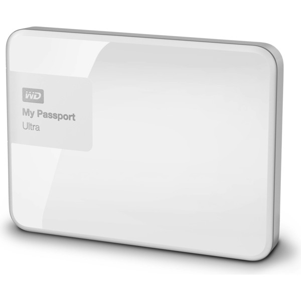 Western Digital My Passport Ultra 2000GB White external hard drive