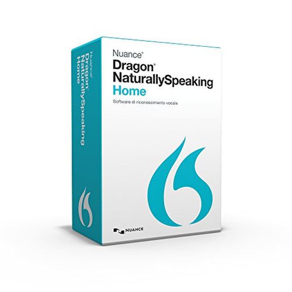 Nuance Dragon NaturallySpeaking Home 13, ITA