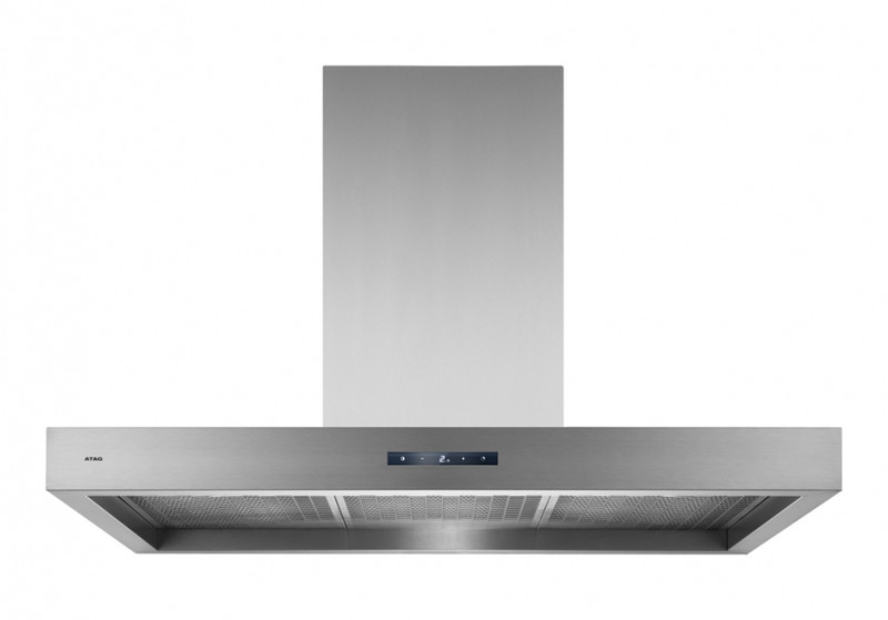 ATAG WS9011SAM Wall-mounted 930m³/h A Grey,Stainless steel cooker hood