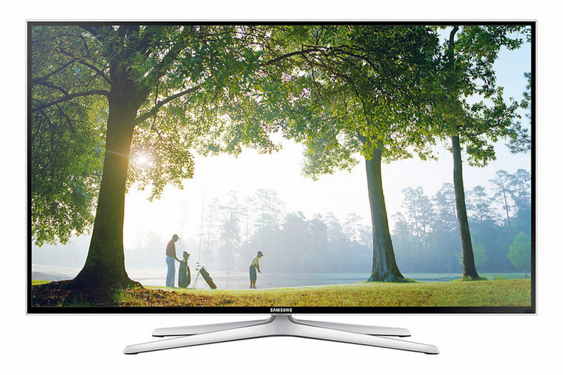 Samsung UE55H6400 55Zoll Full HD 3D Smart-TV WLAN Schwarz, Silber LED-Fernseher