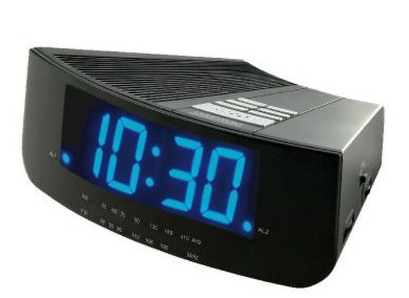 Daewoo DCR-28 Uhr Digital Schwarz Radio