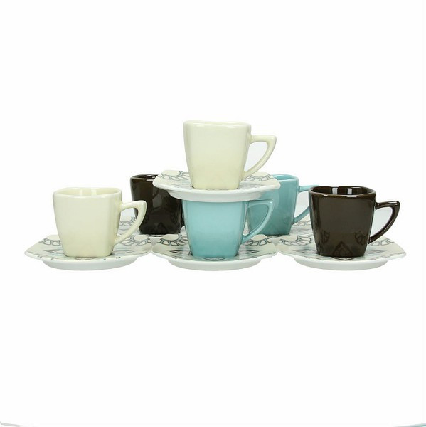 Tognana Porcellane AV085014310 Green 6pc(s) cup/mug