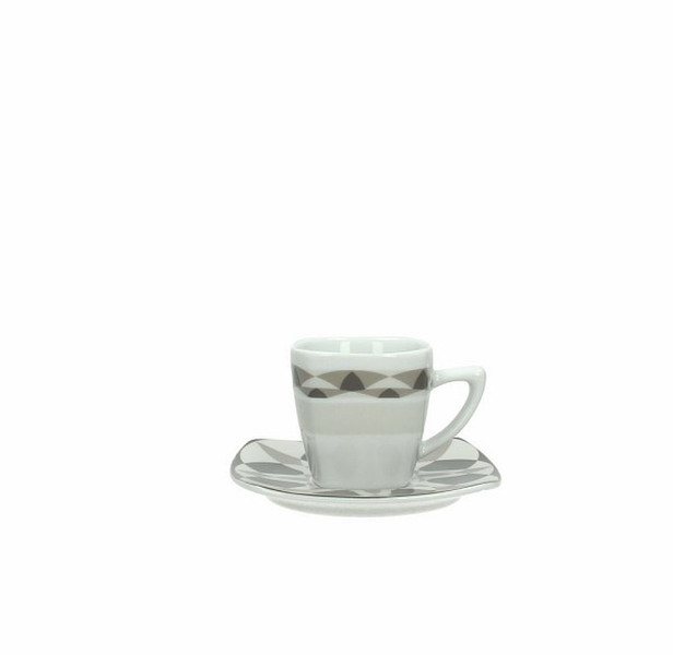 Tognana Porcellane AV085014311 Grey 6pc(s) cup/mug