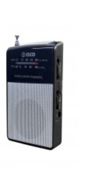 Elco PD-897 Портативный Аналоговый Черный радиоприемник