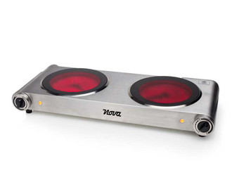 Nova Double ceramic hot plate