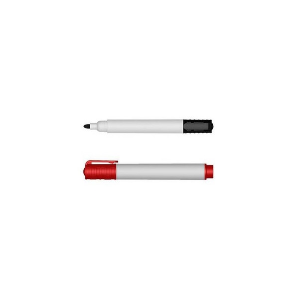Techly Kit 2 Markers for Blackboard, Red and Black ICA-DZ KIT1 marker