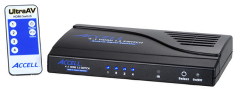 Accell UltraAV 4x1 HDMI Switcher HDMI