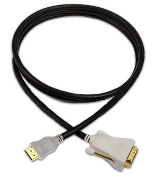 Accell UltraAV High-Definition Multimedia Interface Video Cable 0.3m HDMI DVI-D Schwarz