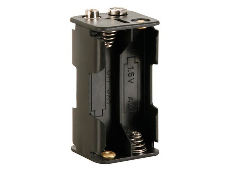 Velleman BH343B 4 AA battery holder/snap
