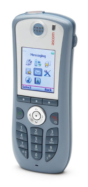 Ascom d62 Messenger DECT Anrufer-Identifikation Grau
