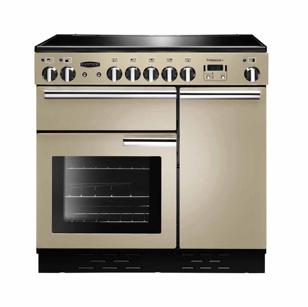 Rangemaster Professional + 90 Ceramic Freestanding Ceramic hob A Cream