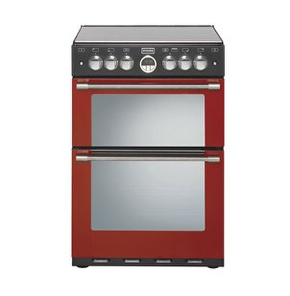 Stoves Sterling Mini Range 600G Freestanding Gas hob A Red