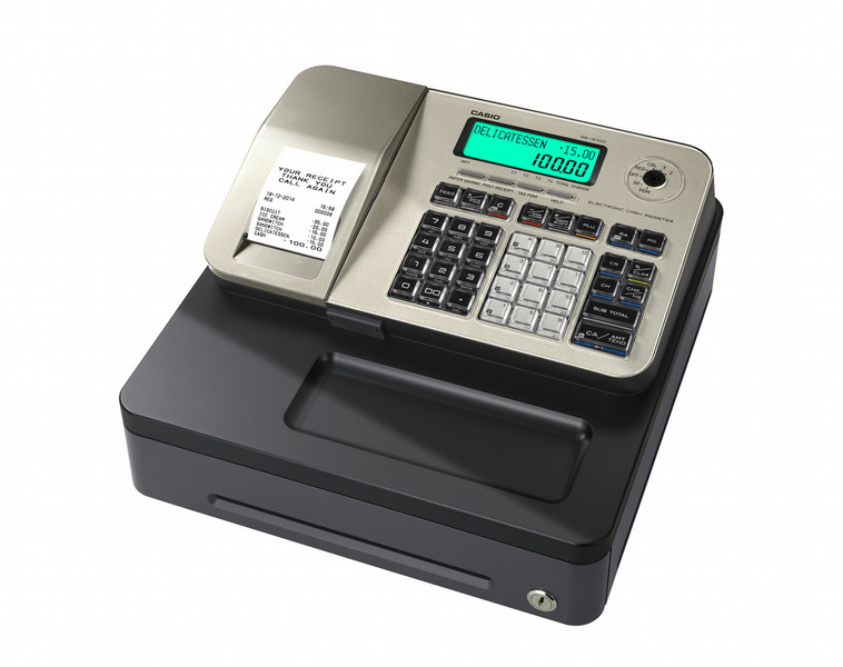 Casio SE-S100 Термальная струйная 2000PLUs ЖК cash register