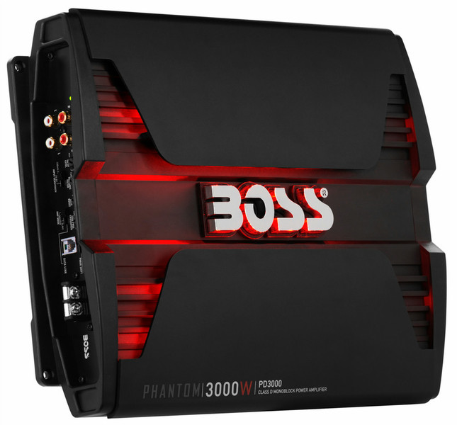 Boss Audio Systems PD3000 Проводная Черный усилитель звуковой частоты