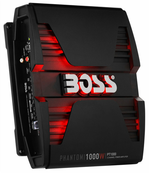 Boss Audio Systems PT1000 Wired Black audio amplifier