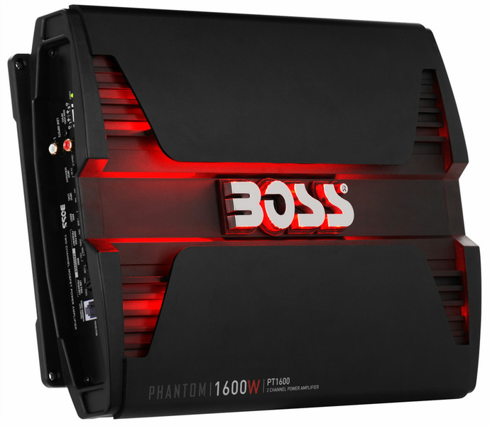 Boss Audio Systems PT1600 Verkabelt Schwarz Audioverstärker
