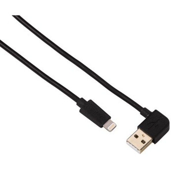 Hama 0.5m, USB 2.0-A - Lightning 0.5м USB A Lightning Черный