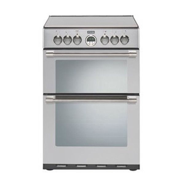 Stoves Sterling Mini Range 600E Отдельностоящий Ceramic hob A Нержавеющая сталь